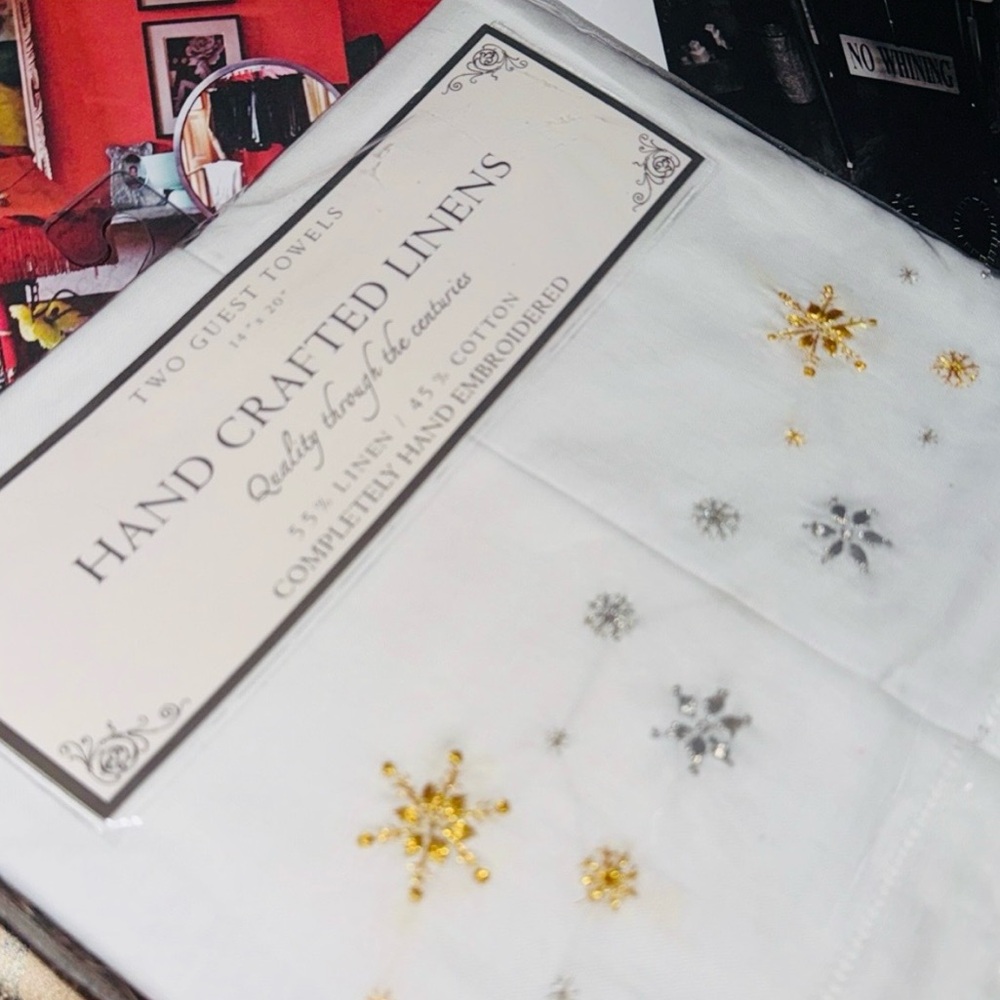 🖐️ 🪡 💎• ⛪️ Hand Crafted Linens x Hand Embroidered Vibes…